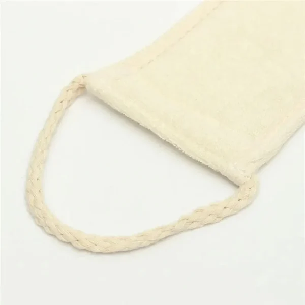 1pc Natural Soft Exfoliating Loofah Body Skin Health Cleaning Tool Bath Shower Unisex Massage Spa Scrubber Sponge Back Strap - Image 5
