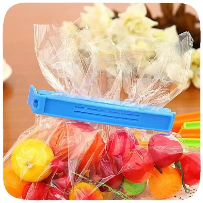 kf-S98d29156702a4b99af8c6022f16d8b8d5 10/20Pcs Portable New Kitchen Storage Food Snack Seal Sealing Bag Clips Sealer Clamp Plastic Tool Kitchen Accessories Wholesale - Image 1