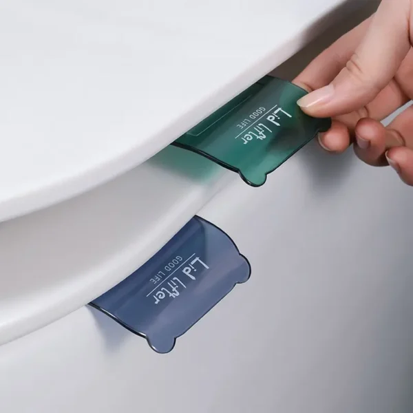 kf-S9b232b746ecb44df9a1e1a01a17f3863h 1 Pc Toilet Lid Lifting Device Light and Small PS Material to Lift the Toilet Lid Bathroom Supplies - Image 1