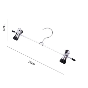 10pcs Pants Racks Wind Proof Multi-purpose Skirt Racks For Clothes Drying Trousers Wardrobe Clip Anti-slip Clothes Hanger