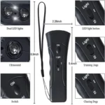 1pc Dog Repeller LED Ultrasonic From Dogs Anti Barking Device Laser Dog Repeller Training Device - Image 3