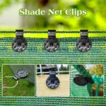 50Pcs Shade Cloth Clips Shade Fabric Clamps Grommets For Net Mesh Cover Sunblock Fabric In Garden Backyard Greenhouse Fixer - Image 5