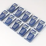 100PCS Stainless Steel Material Durable Barber Shaving Blade Double Edge Safety Razor Extra Stainless Blades - Image 3