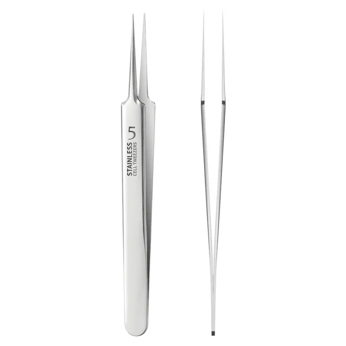 kf-Sa7e52eec266542cfab912451d08ea7a4U German Ultra-fine No. 5 Cell Pimples Blackhead Clip Tweezers Beauty Salon Special Scraping & Closing Artifact Acne Needle Tool - Image 3