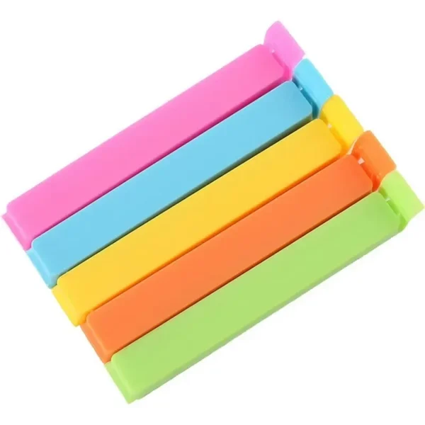 10/20Pcs Portable New Kitchen Storage Food Snack Seal Sealing Bag Clips Sealer Clamp Plastic Tool Kitchen Accessories Wholesale - Image 5