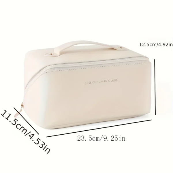 Makeup Organizer Female Toiletry Kit Bag Make Up Case Storage Pouch Luxury Lady Box, Cosmetic Bag, Organizer Bag For Travel Zip - Image 6