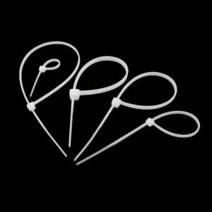 100Pcs White Self locking Nylon Industrial Cable Tie1.99mmx80/100/120/150/200 2.7mmx300 Fasten Cable Organiser Wire Cable ZipTie