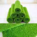 30x30cm Artificial Grassland Simulated Lawn False Moss False Tturf Small Court Landscape Scene Layout Decoration Plant Decor - Image 4