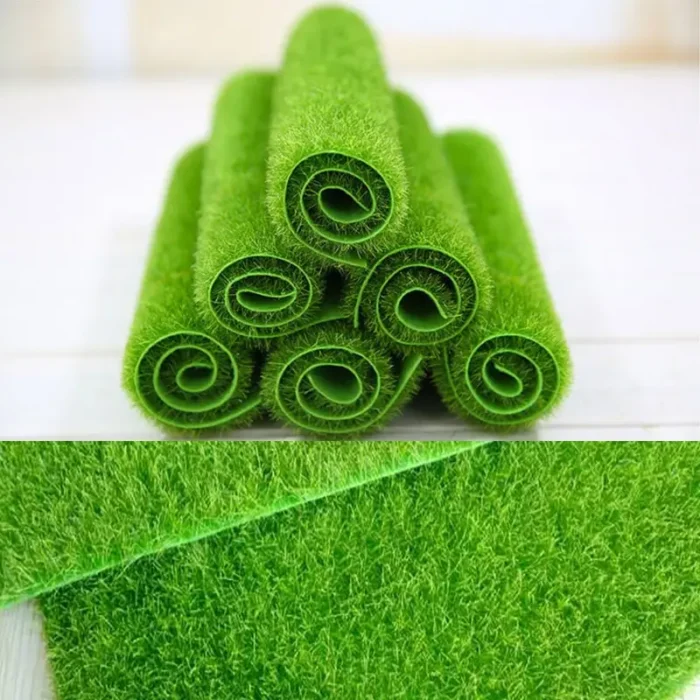 kf-Sab7827219e594f1aa247cbe58f4c8cdfE 30x30cm Artificial Grassland Simulated Lawn False Moss False Tturf Small Court Landscape Scene Layout Decoration Plant Decor - Image 4