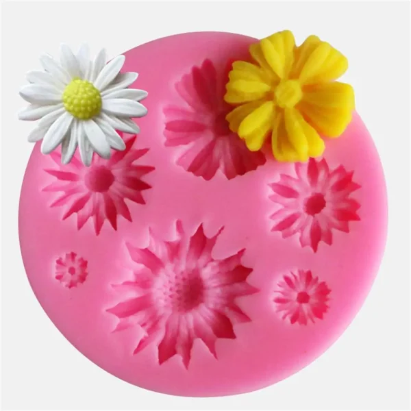 3D Flower Silicone Molds Fondant Craft Cake Candy Chocolate Sugarcraft Ice Pastry Baking Tool Mould - Image 6