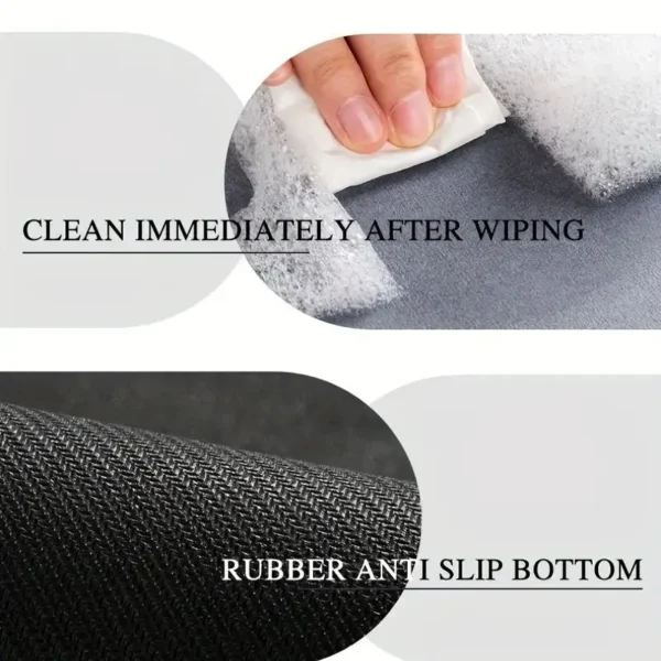 1pc 40*60cm Super Absorbent Floor Mat For Bathroom Non Slip, Fast Drying Soft, Carpet Shower Tub Outdoor Doormat - Image 3