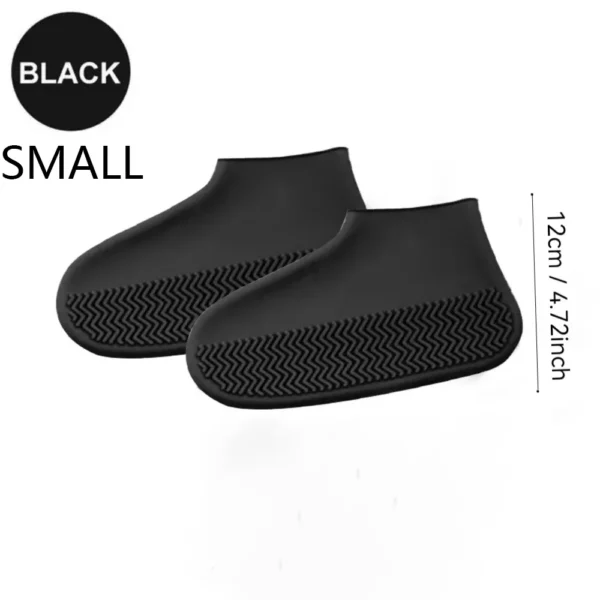 Waterproof Silicone Shoe Covers Protector Anti-Slip Boot For Outdoor Rainy Day Reusable Non-Slip Wear-Resistant Rain Shoe Covers - Image 5