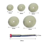11PCS Set Mini Circular Saw Blade Stainless Steel Cutting Disc Wood Cutting Wheel For Rotary Tool Electric Tool - Image 6