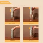Cartoon Goose Hand Towel Kitchen Bathroom and Toilet Hand Towel Hanging Type with Super Water Absorption Quick Drying It Is Hard - Image 6