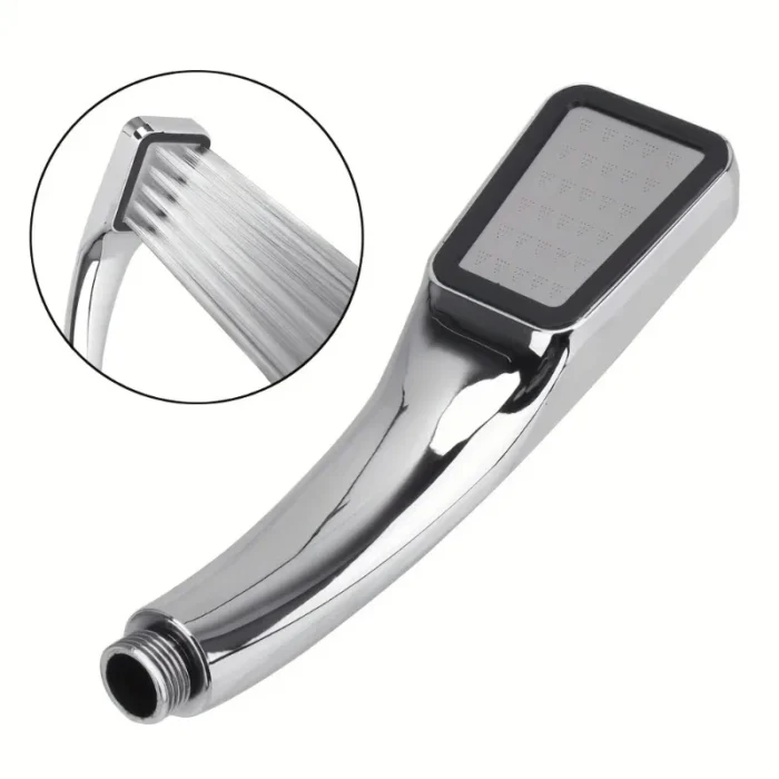kf-Sb261b60cd6104fcfb4c20813e2b4eee4m 300 Holes Shower Head High Pressure Rainfall Water Saving Flow With Chrome Nozzle Square Shower Bathroom Accessories - Image 1
