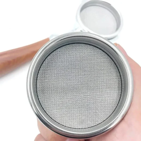 Stainless Steel 51/53.3/58mm Screen Metal Coffee Espresso Reusable Filter for 51/54/58mm Portafilter - Image 4