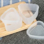 4PCS/Set DIY Sushi Mold Onigiri Rice Ball Food Press Transparent Triangular Sushi Maker Mold Sushi Kit Kitchen Bento Accessorie - Image 3