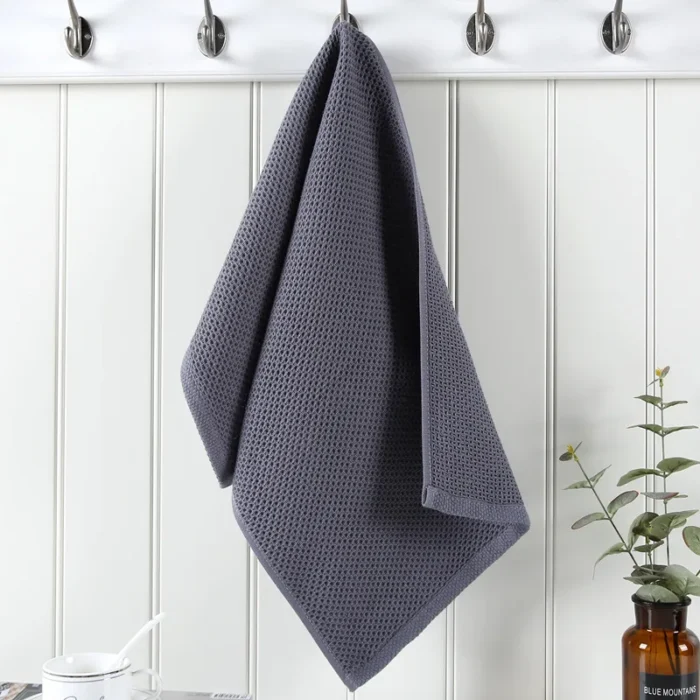 kf-Sb51621b36d284a88b2a68c8b0574efe1n 6PCS No Trace Honeycomb Absorbent Dish Tableware Kitchen Rag Towel Glass Cleaning Cleaning Tool Towel - Image 4