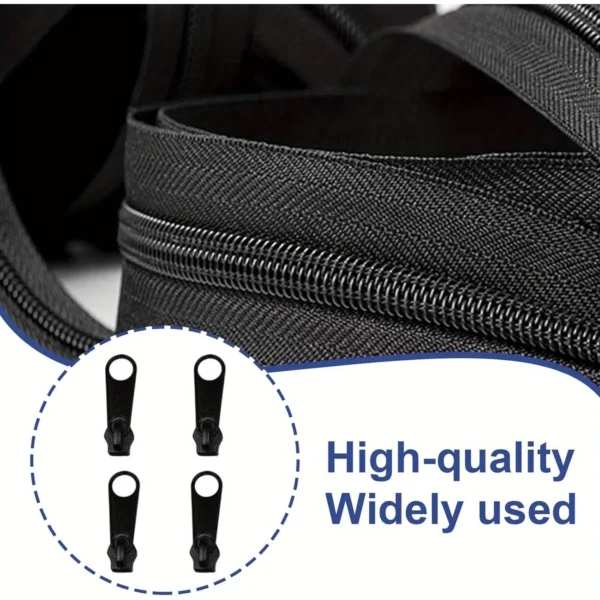 3 Sizes Universal Instant Fix Zipper Repair Kit Replacement Zip Slider Teeth Rescue Sewing Clothes Bag Zippers Tool Accessories - Image 4