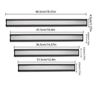 1pc Maximize Your Kitchen Space with This Magnetic Knife Strip Steel Knife Bar for Holder RackUtensils Tools