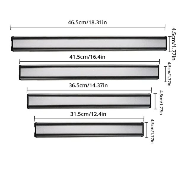 1pc Maximize Your Kitchen Space with This Magnetic Knife Strip Steel Knife Bar for Holder RackUtensils Tools - Image 6