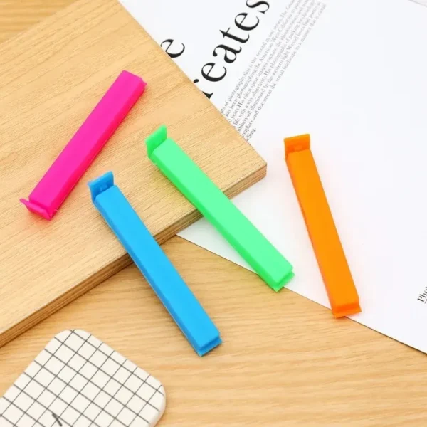 10Pcs Portable New Kitchen Storage Food Snack Seal Sealing Bag Clips Sealer Clamp Plastic Tool Kitchen Accessories - Image 6