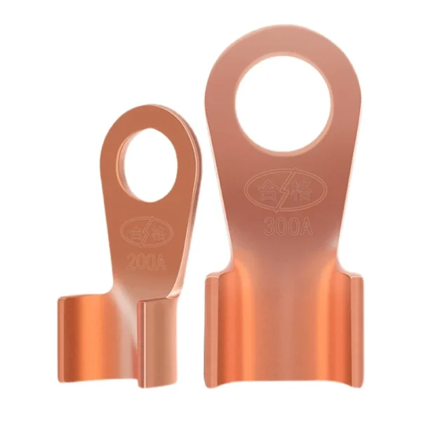 10/50PCS Copper OT Terminal Non-Insulated Wire Connector Bare Electrical Cable Terminals Lug Battery Ring Crimp Terminal 10-400A - Image 4