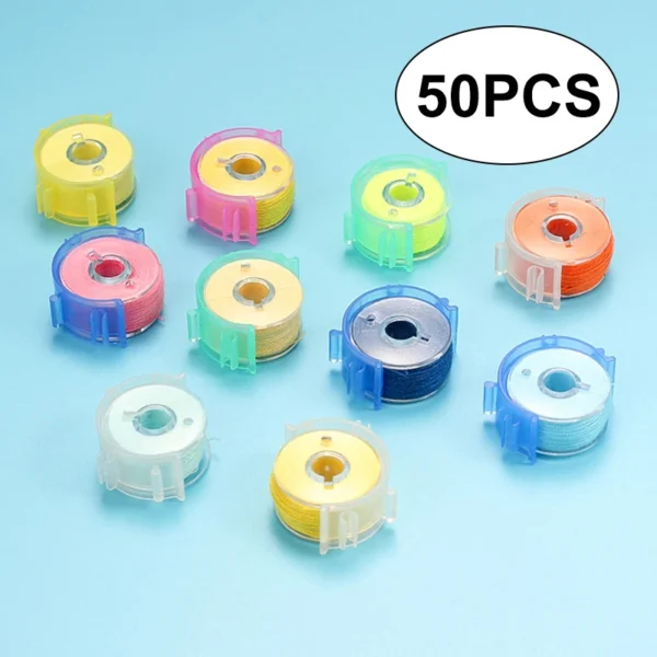 50pcs Spool Clip Bobbin Clip With Thread Locking Function Fits All Popular Spool Sizes Sewing Parts and Tools - Image 7