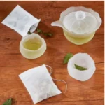 100 Pcs Disposable Tea Bags Filter Bags for Tea Infuser with String Heal Seal Food Grade Non-woven Fabric Spice Filters Teabags - Image 6