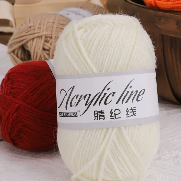 kf-Sbbeb15262cce44099be05d8d33368f649 12pcs Multicolor Yarn Knitting Supplies , Crochet Craft For Crocheting And Knitting Yarn Starter Kit For Beginners - Image 4