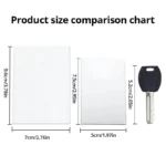 2Pcs Transparent Convenience Sticker Perspective Creative N Times Apply Fluorescent Film Without Covering - Image 5