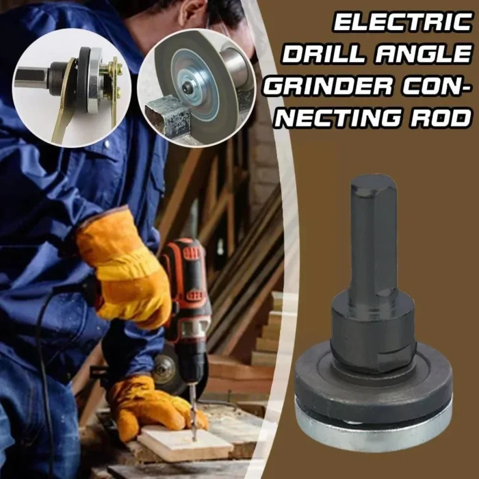 kf-Sc9266b27178948a0873e0c5c73e62300o 10mm Electric Drill To Angle Grinder Connecting Rod Converter Set Grinding Connection Adapter Power Tool For Cutting Disc - Image 5