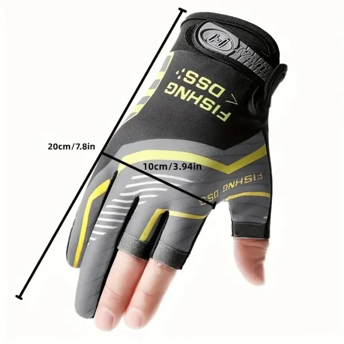 kf-Sd15e2c97448246d2b902c04b340acdd1b Anti-Slip Fishing Gloves Wear-resistant Summer Outdoor Breathable Angling Cycling Sports Gloves Fishing Apparel - Image 2