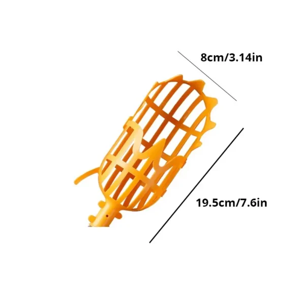 Farm Garden Picking DeviceGarden Tools Deep Basket Fruit Picker Head Convenient Fruit Catcher Apple Peach Picking - Image 6