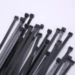Self-locking plastic nylon tie 100 PCS black 5x300cable tie fastening ring4x200 cable tie zip wraps strap nylon cable tie set - Image 3