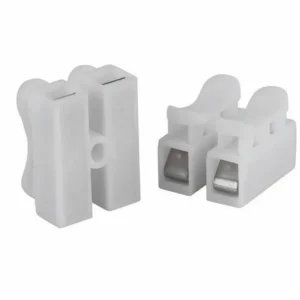 20pcs CH2 Spring Quick Wire Connectors Cable Clamps Terminal Block LED Strip Light Replace Electrical Tapes Cable Clamp Tools