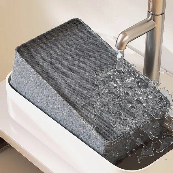 1pc Dustproof Clothes Quilts Storage Bag Organizers with Handle Non-woven Saving Space Bag Travel Storage Bedroom Bedding Bag - Image 4