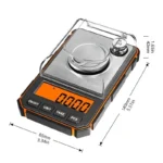 1pc 0.001g Professional Jewelry Scale 50g Electronic Display Precision Mini Pocket Digital Milligram Scales - Image 6