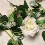 1Pcs 2.2M Artificial White Flower Fake Hanging Fake Vine Plants Leaves Artificials Garland Flowers Wedding Decoration - Image 6