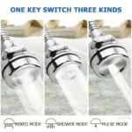 2/3 Modes Sink Faucet 360 Degree Rotation Filter Extension Tube Shower Water Saving Tap Universal Kitchen Gadgets Accessories - Image 2