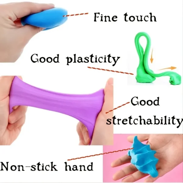 36 Colors Air Dry Clay Set, Ultralight Plastic Clay With Sculpting Tools For Preschool Education And DIY Crafts - Image 4