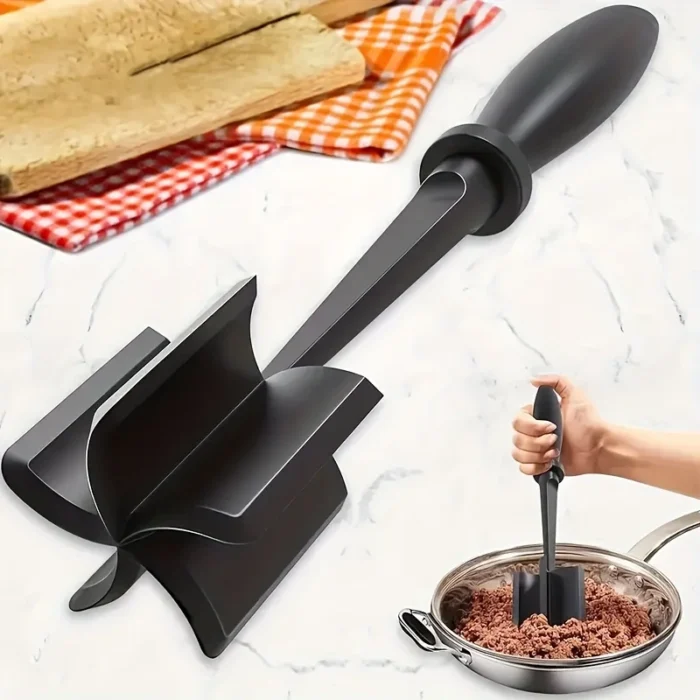 kf-Se25670917e1a4b75a49bd88bd6029f06Q 1pc Handheld Household Kitchen Meat Chopper Mixing Rice Meat Grinder Grinder Meat Masher Kitchen Tool - Image 3