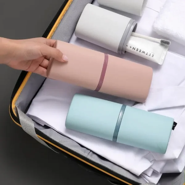 1pc Toothbrush Travel Case Travel Toothbrush Holder Case Portable Travel Toothbrush Case For Traveling Camping Business Trip - Image 5