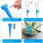 Automatic Drip Irrigation System Self Watering Spike for Flower Plants Greenhouse Garden Adjustable Auto Water Dripper Device - Image 4