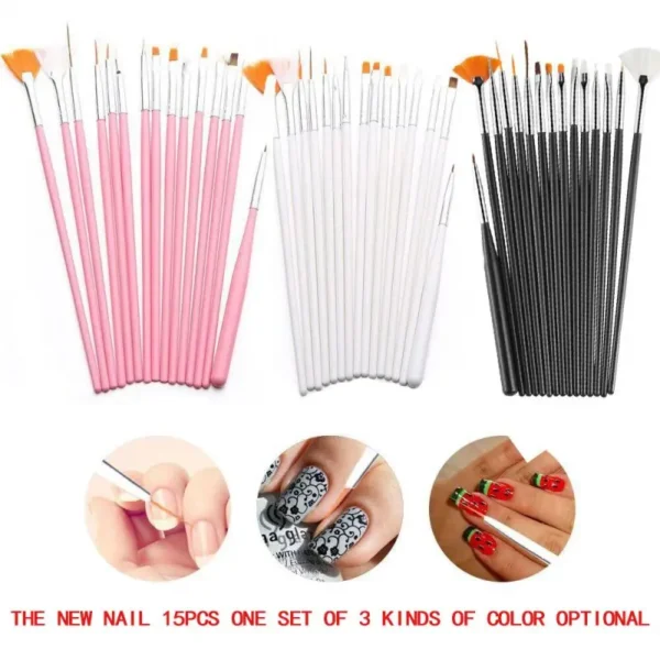 15pcs Fine Detail Paint Brush Set - Miniature Paint Brush For Detailing & Art Painting - Acrylic, Watercolor, Oil,Models - Image 2