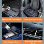 Combination Vacuum Cleaner USB Charging Car Household Vacuum Cleaner Small Car with Fully Automatic High Power Powerful Cleaning - Image 4