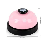 1pc Pet Toy Training Dinner Small Bell Footprint Dog Toys for Teddy Puppy Pet Call Puppy Accessories Pet Toys - Image 6