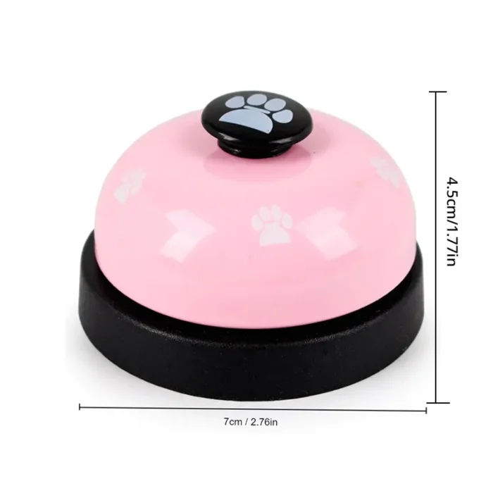 kf-Sf01ddd35a86b42999f09dfe7232690b2L 1pc Pet Toy Training Dinner Small Bell Footprint Dog Toys for Teddy Puppy Pet Call Puppy Accessories Pet Toys - Image 6