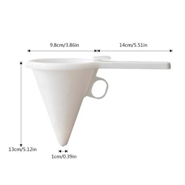 Adjustable Hand-held Baking Funnel Tools Cream Batter Chocolate Liquid Dispenser Pastry Mold Cookie Cupcake Pancake Baking Tools - Image 4