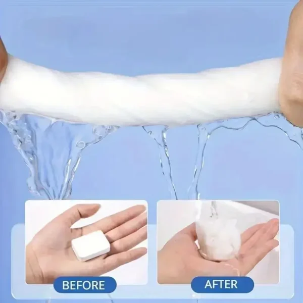 One-time Compressed Towel Washcloth Thickens the Cotton Bath Towel Travel Clean Face Independent Packing Portable Face Towel - Image 4